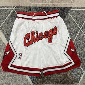 Chicago Bulls White Shorts